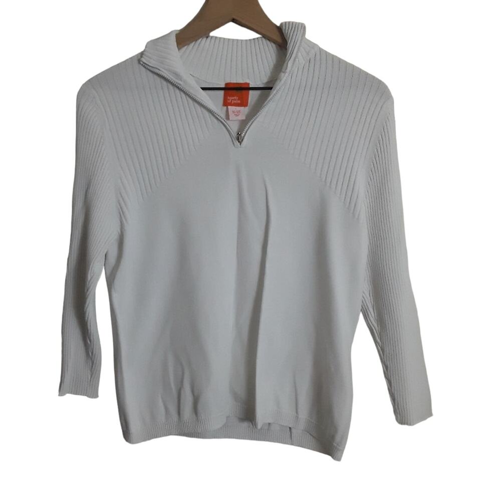 Hearts of Palm Ribbed Pullover